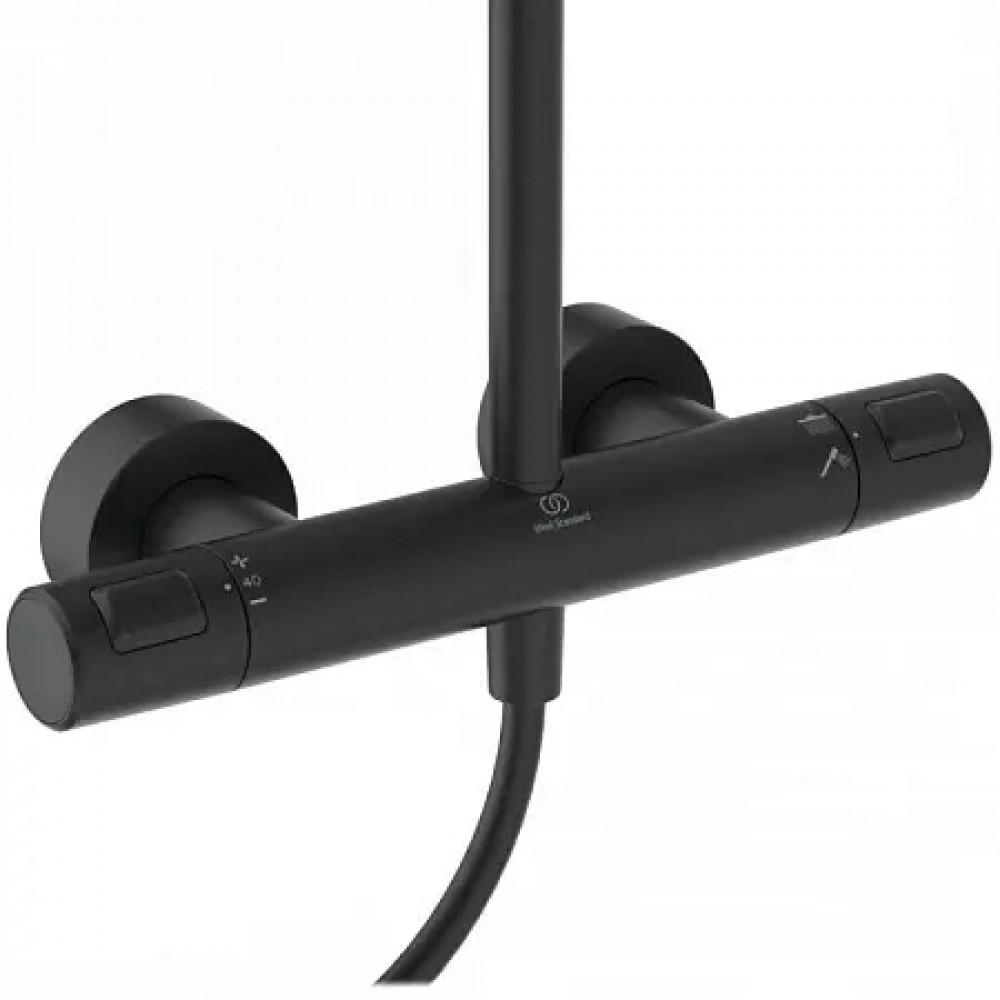 A7210XG CERATHERM T25+ Душевая система в комплекте с термостатическим смесителем для душа (монтаж на стандартных эксцентриках, термостатический кар