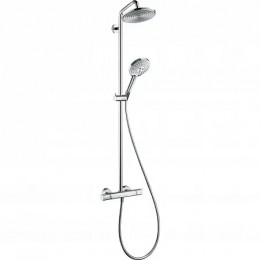 27116000 Raindance Select S 240 Showerpipe EcoSmart, поворотный держатель 450 мм, ½’