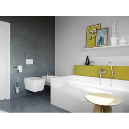 KLUDI PURE&EASY Однорычажный смеситель для ванны и душа, арт. 376810565