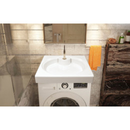 Раковина Lindi (597*595*90)+сифон