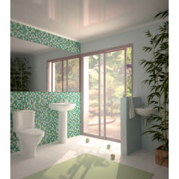 Умывальник Вест с переливом бел. 564 * 475