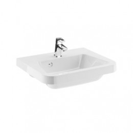 Умывальник 10° 650 белый c отверстиями