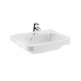 Умывальник 10° 650 белый c отверстиями