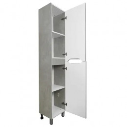 Пенал Florena 360 правый Светлый Бетон