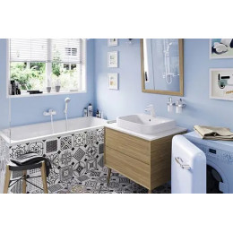 KLUDI PURE&EASY Однорычажный смеситель для ванны и душа, арт. 376819165