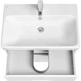 Оливия 70 Тумба Белый матовый (БЕЗ УМЫВАЛЬНИКА "Адриана-70")