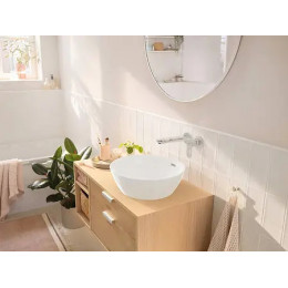 72528000 Rebris S Смеситель для раковины, настенный, с изливом 19,5 см, хром