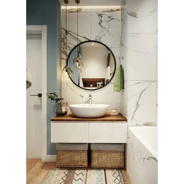 AZARIO зеркало Манхэттен D770 в раме из металлического профиля