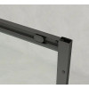 Душевое ограждение CS-AB02GG-128 120x80x190，профиль серый матовый，6 мм прозрачное стекло