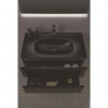 T3509V3 TESI BLACK Vanity Умывальник 80 см для монтажа соло с дизайн-сифоном или с подстольем TESI 80 см