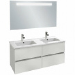 EB2384-J5 TOLBIAC Тумба подвесная, 120 см, 4 ящика, Белый лак глянец