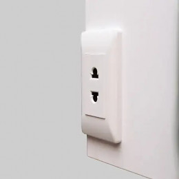 AZARIO зеркальный шкаф с подсветкой+подогрев "Air" 1П 600*800