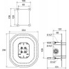 Рабочее тело смесителя скрытого монтажа (R-box) RB 070.50