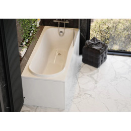 PENELOPE Ванна акриловая прямоугольная, без панели и каркаса, 170х70 см, белая