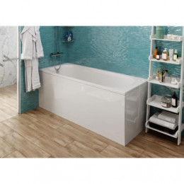 KASANDRA Ванна акриловая прямоугольная, без панели и каркаса, 180х70 см, белая