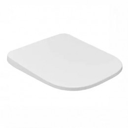 THE GAP сиденье с крышкой для унитаза тонкое с механизмом "мягкое закрывание", белый