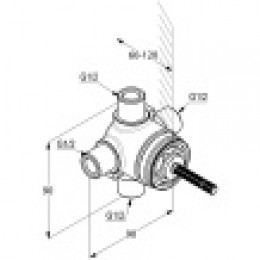 Внутренняя часть переключателя на 3 положения, арт. 29757