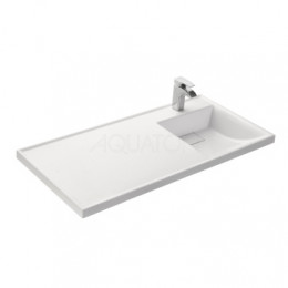 Лондри 105 Раковина ПРАВАЯ БЕЛАЯ