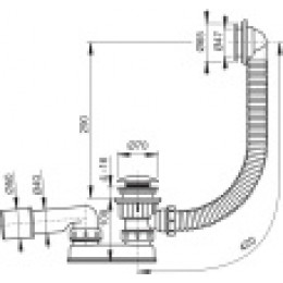 Сифон SABINA 50