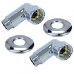 Соединение для п/с углов. г/ш 1"х3/4" хром Smart (1 пара)