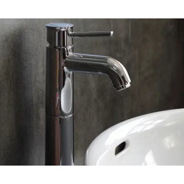 32868000 BauClassic Смеситель однорычажный для раковины, свободностоящий, хром