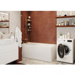 ARONIA Ванна акриловая прямоугольная 170х75 см, без панели и каркаса, белая