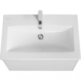 Сохо 75 Тумба Белый глянец (БЕЗ УМЫВАЛЬНИКА"Элина-75")