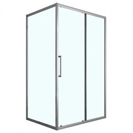 Душевое ограждение CS-AB02GG-128 120x80x190，профиль серый матовый，6 мм прозрачное стекло