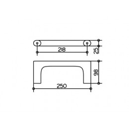 11521 010000 Edition 400 Полотенцедержатель неповоротный