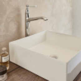 E24309-CP CLEO 1889 Высокий смеситель для раковины без д/к, хром