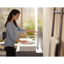 32572000 Metropol Смеситель для раковины 260 Select, со сливным клапаном Push-Open