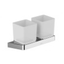 Держатель с двумя стаканами (стекло) TD 220.00