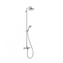 27223000 Croma 220 Showerpipe для ванны, поворотный держатель 400 мм, ½’