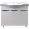 Комплект Тумба Стиль- 80 (800*850*460) с раковиной Basic 80 (7080) (2 места)
