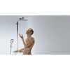 27127400 Raindance Select E 300 3jet Showerpipe, ½’, белый/хром