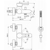 BC270XG CERALINE смеситель