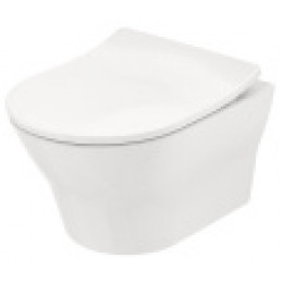 TOTO MH  CW162Y  Унитаз подвесной, 394x530x339мм, безободковый +Сиденье для унитаза MH в комплекте с креплением (металл, пластик)/ WC seat ТОТО TC514G