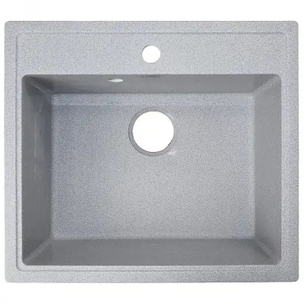 AZARIO кухонная мойка Onda (565x505x200) Серая (сифон)