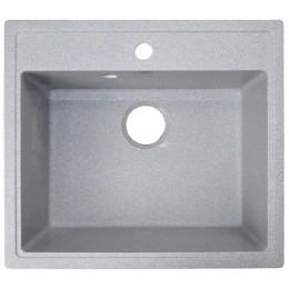 AZARIO кухонная мойка Onda (565x505x200) Серая (сифон)