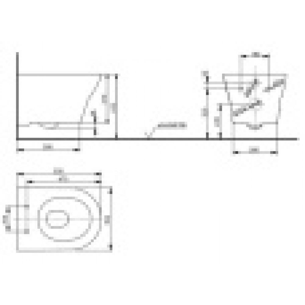 TOTO MH  CW162Y  Унитаз подвесной, 394x530x339мм, безободковый +Сиденье для унитаза MH в комплекте с креплением (металл, пластик)/ WC seat ТОТО TC514G