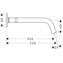 34315000 AXOR Citterio M Скрытая часть смесителя для раковины, на 3 отверстия, скрытого монтажа, с и