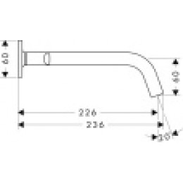 34315000 AXOR Citterio M Скрытая часть смесителя для раковины, на 3 отверстия, скрытого монтажа, с и