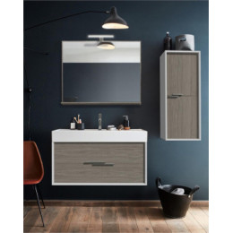 EXBJ112-00 VIVIENNE Керамическая раковина 100х46 см, белая