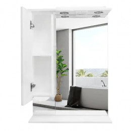 Зеркало-шкаф Эстима 60 левое