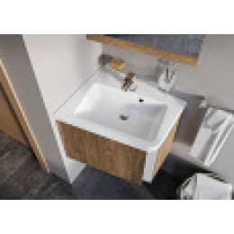 Тумба под умывальник SD 10° 550 R тёмный орех