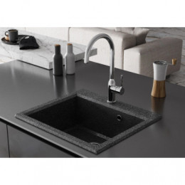 Смеситель Себа для кухни, с подключением фильтра, хром