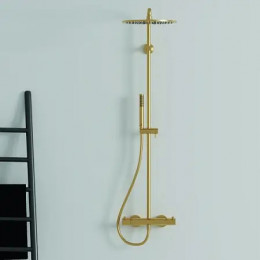 Душевая система с настенным термостатическим смесителем для душа, CERATHERM T125