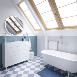 AZARIO зеркало Перла d1000 сенсор выкл+доп упаковка