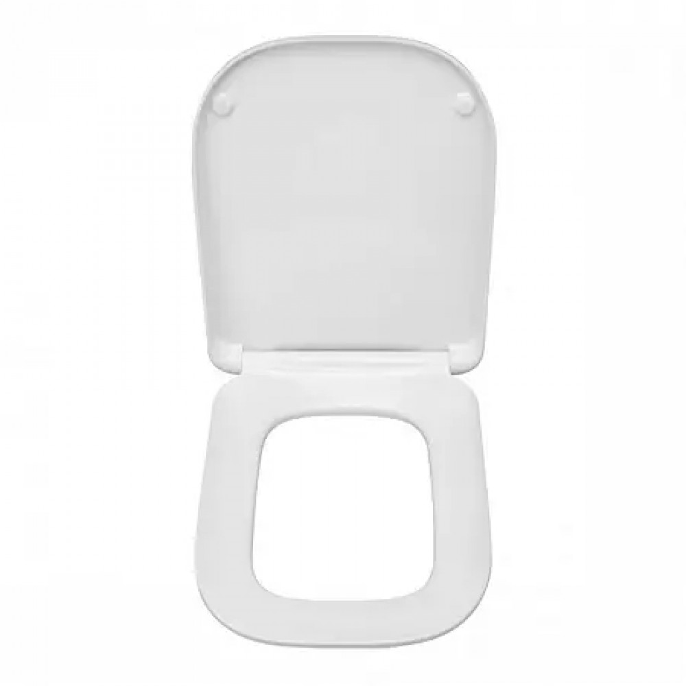 THE GAP сиденье с крышкой для унитаза тонкое с механизмом "мягкое закрывание", белый