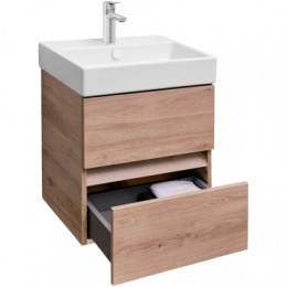 EB1378-E75 TOLBIAC Тумба подвесная для раковины 50 см, цвет Дуб Давос натуральный